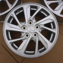 3. 4 x Alufelgen 16 MITSUBISHI 5x114,3 6,5J Et38 Original Eclipse Cross 