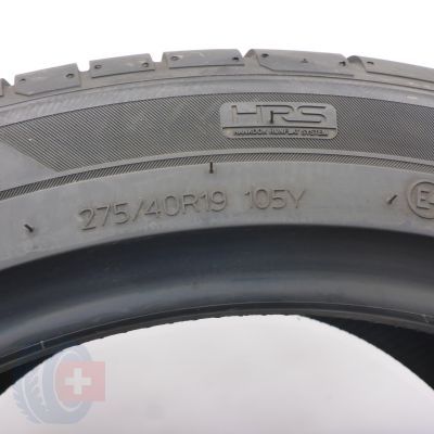 4. 275 40 19 2x HANKOOK 275/40 R19 105Y XL Ventus S1 evo3 RunFlat Sommerreifen 2022 WIE NEU VOLL