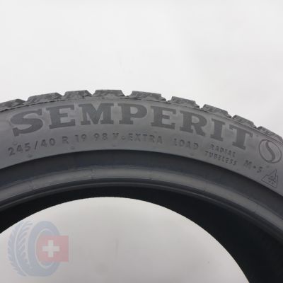 6.  245 40 19 4x SEMPERIT 245/40 R19 98V XL Speed-Grip 5 Winterreifen 2025 8,5mm WIE NEU 