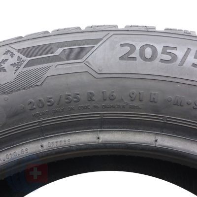 5. 205 55 16 2x BARUM 205/55 R16 91H Polaris 5 Winterreifen 6,5-6,8mm 2020