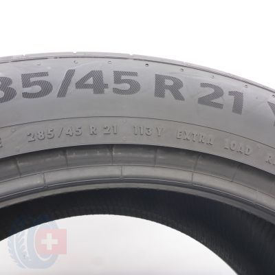 5. 285 45 21 1x CONTINENTAL 285/45 R21 113Y XL SportContact 6 A03 Winterreifen  2024 7,2mm