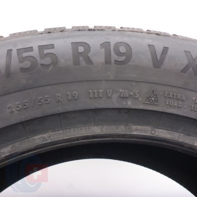 2. 255 55 19 2x CONTINENTAL 255/55 R19 111V XL WinterContact TS870P Winterreifen 2022 VOLL 
