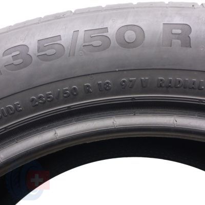 4. 235 50 18 2x CONTINENTAL 235/50 R18 97V ContiSportContact 5 MO SUV Sommerreifen 7mm 2016