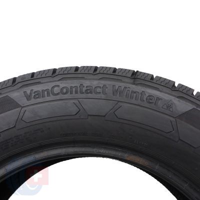 6. 215 60 16C 2x CONTINENTAL 215/60 R16C 103/101T VanContact Winter Winterreifen 9mm 2017 Wie Neu