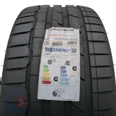 1 x HANKOOK 245/30 ZR20 90Y XL Ventus S1 evo3 K127 Sommerreifen 2022 WIE NEU VOLL