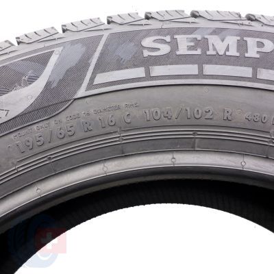 6. 195 65 16C 2x SEMPERIT 10/102R Van-Grip 3 Winterreifen 2021 VOLL WIE NEU