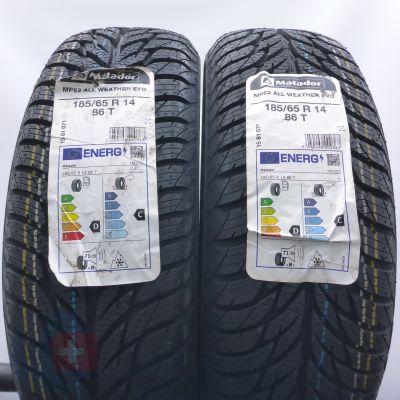 185 65 14 2x MATADOR 185/65 R14 86T All Weather evo Ganzjahresreifen 2021 Ungebraucht   