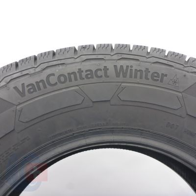6. 215 75 16C 2x CONTINENTAL 215/75 R16C 113/111R VanContact Winter Winterreifen 2017 7mm