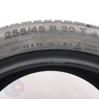 5. 255 45 20 2x CONTINENTAL 255/45 R20 101T WinterContact TS850P Seal Winterreifen 2020, 2021 WIE NEU VOLL