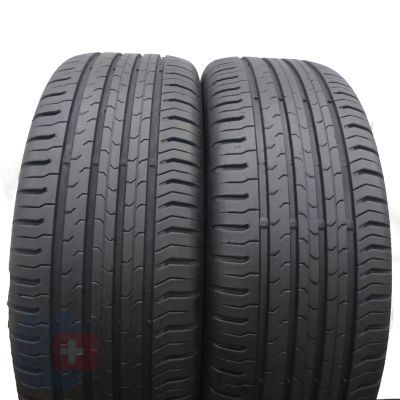 4. 4 x CONTINENTAL 215/55 R17 94V ContiEcoContact 5 Sommerreifen 2016 /21 6.2-6.8mm