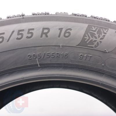 5. 205 55 16 2x MICHELIN 205/55 R16 91T Alpin 6 Winterreifen 2019, 2023 6,8-7,5mm