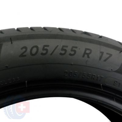 4. 4 x MICHELIN 205/55 R17 91V Primacy 4 S1 Sommerreifen DOT21 5,8-6,7mm