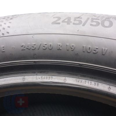 5. 245 50 19 2x CONTINENTAL 245/50 R19 105V XL WinterContact TS860S SSR BMW Winterreifen 2020 7,5-8,2mm