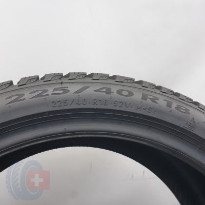 6. 225 40 18 2x PIRELLI 225/40 R18  92V XL Powergy Winterreifen 2025 8,8mm WIE NEU 
