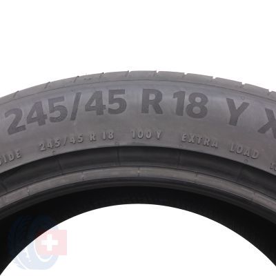 4. 2 x CONTINENTAL 245/45 R18 100Y XL PremiumContact 6 Sommerreifen 2018 6,5-6,8mm