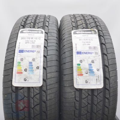 3.  205 70 15C 4x BARUM  205/70 R15C 106/104R Vanis 2 Sommerreifen 2023 VOLL WIE NEU 