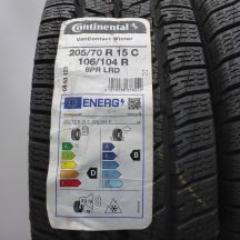 3. 205 70 15C 4x CONTINENTAL 205/70 R15C 106/104R VanContact Winter Winterreifen 2021 VOLL 3. 205 70 15C 4x CONTINENTAL 205/70 R15C 106/104R VanContact Winter Winterreifen 2021 VOLL