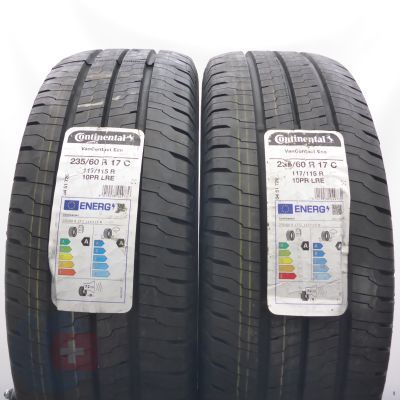 3.  235 60 17C 4x CONTINENTAL 235/60 R17C 117/115R VanContact Eco Sommerreifen 2022/23 Ungebraucht  