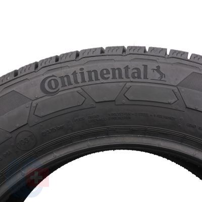 6. 205 65 16C 2x CONTINENTAL 205/65 R16C 107/105T VanContact Winter Winterreifen 2023 WIE NEU 9-9,5mm