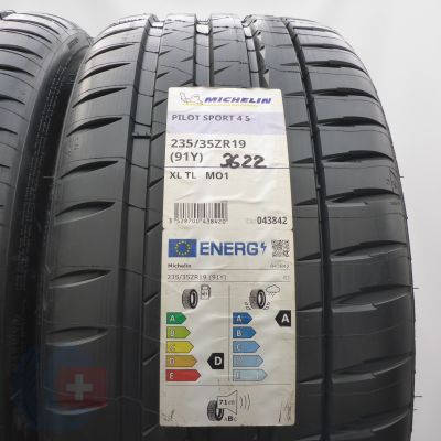 2.  235 35 19 2x MICHELIN 235/35 ZR19 91Y XL Pilot Spotr 4S M01 2022/24 Ungebraucht  