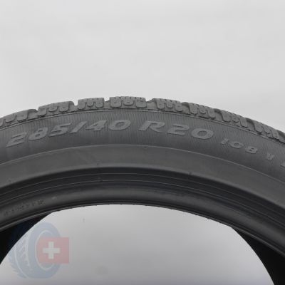 5. 285 40 20 2x PIRELLI 285/40 R20 108V XL PZero Winter NF0 Winterreifen 2021 6,2mm