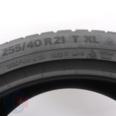 6.  255 40 21 2x CONTINENTAL 255/40 R21 102T XL WinterContact TS 870 P Winterreifen 2022 VOLL WIE NEU