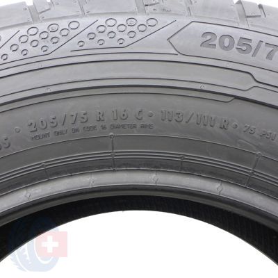 4. 205 75 16C 2x CONTINENTAL 205/75 R16C 113/111R ContiVanContact 200 Sommerreifen 2019 8,6-8,7mm