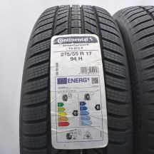 2. 215 55 17 2xCONTINENTAL 215/55 R17 94H Winterreifen 2021 Ungebraucht  