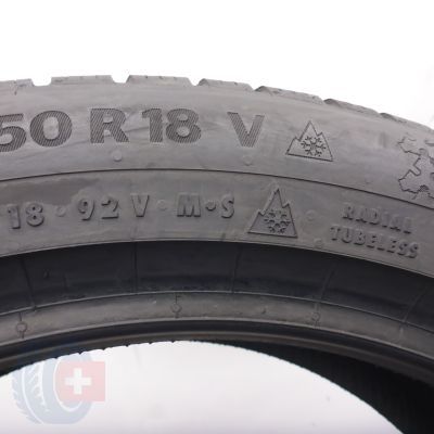 4. 215 50 18 2x CONTINENTAL 215/50 R18 92V WinterContact TS870P Winterreifen 2021 7,8-8mm