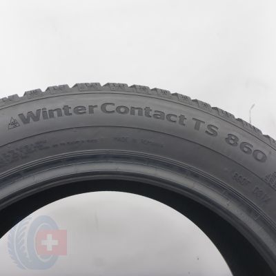 5. 205 55 16 2x CONTINENTAL 205/55 R16 91T WinterContact TS860 Winterreifen 2018, 2020 6,5-7mm