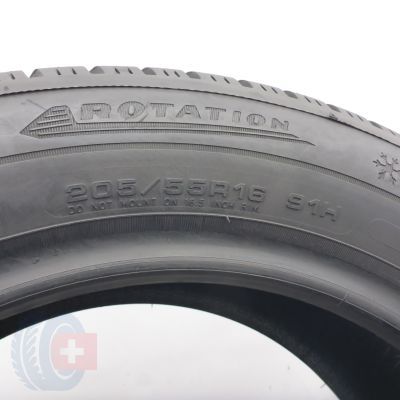 6. 205 55 16 2x DUNLOP 205/55 R16 91H Winter Sport 5 Winterreifen 2023 8,5mm
