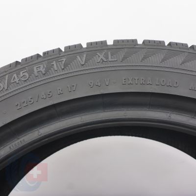 3. 225 45 17 1x GISLAVED 225/45 R17 94V EuroFrost6 Winterreifen 2023 WIE NEU 7mm