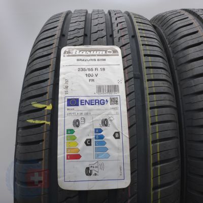 2. 235 55 18 4x BARUM 235/55 R18 100V Bravuris 5HM Sommerreifen 2023, 2024 WIE NEU VOLL 2. 235 55 18 4x BARUM 235/55 R18 100V Bravuris 5HM Sommerreifen 2023, 2024 WIE NEU VOLL