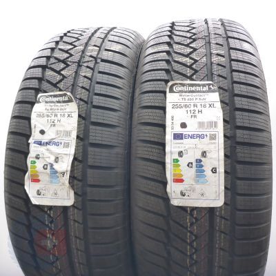 4. 255 60 18 4x CONTINENTAL 255/60 R18 112H XL WinterContact TS 850 P Winterreifen 2021 Ungebraucht   