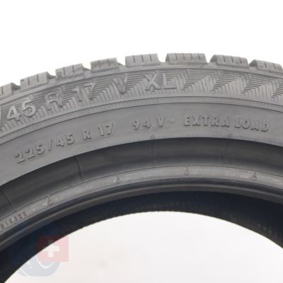 6. 225 45 17 4x GISLAVED 225/45 R17 94V XL EuroFrost6 Winterreifen 2023 Jak Nowe 8-8,8mm