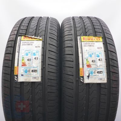 3. 245 70 16 4x PIRELLI 245/70 R16 107H Scorpion Vere Sommerreifen 2015 VOLL