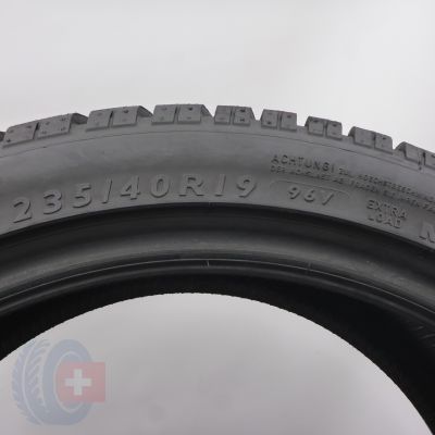 7. 235 40 19 4x DUNLOP 235/40 R19 96V SP Winter Sport 3D R01 Winterreifen 2024 7,5mm WIE NEU 