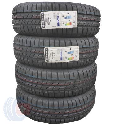 4 x CONTINENTAL 205/70 R15 96T ContiCrossContact Winter Winterreifen 2022 WIE NEU VOLL