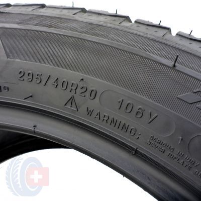 7. 2x MICHELIN 295/40 R20 Latitude Alpin LA2 106V N0 Winterreifen 2015  5.2-6mm