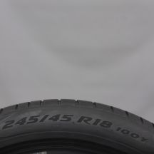 7. 245 45 18 4x PIRELLI  245/45 R18 100Y XL P Zero BMW Sommerreifen 2022 6-6,2mm