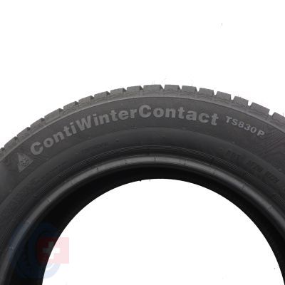 5. 205 60 16 2x CONTINENTAL 205/60 R16  96H XL ContiWinterContact TS 830 P Winterreifen 2023 8,2mm