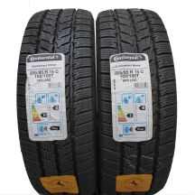 4. 4 x CONTINENTAL 205/65 R15C 102/100T VanContact Winter Winterreifen 2019 WIE NEU VOLL