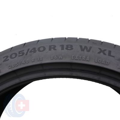 4. 2 x CONTINENTAL 205/40 R18 86W XL PremiumContact 6 Sommerreifen 2019, 2020 6,7 ; 7mm