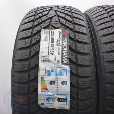 2.  225 50 18 2x YOKOHAMA 225/50 R18 95V BluEarth Winter V905 Winterreifen 2019 Ungebraucht  