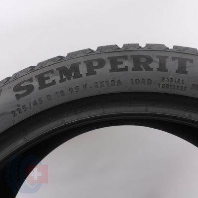 3. 225 45 18 1x SEMPERIT 225/45 R18 95V XL Speed-Grip2 Winterreifen 2023 WIE NEU 8,8mm