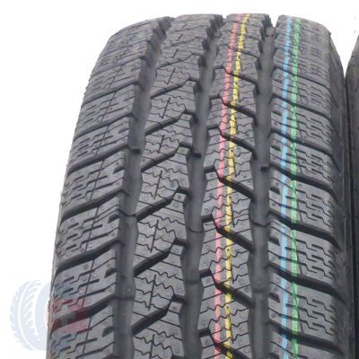 2. 2 x CONTINENTAL 185/75 R16C 104/102R VanContact Winter Winterreifen 2022 WIE NEU VOLL