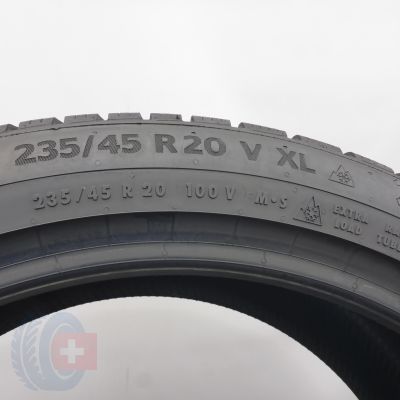 6.  235 45 20 4x CONTINENTAL 235/45 R20 100V XL WinterContact TS 870 P Winterreifen 2022/25 8,8-8 