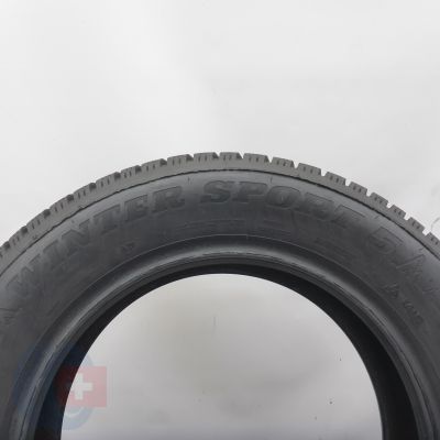 5.  215 60 16 4x DUNLOP  215/60 R16 95H WinterSport 5 Winterreifen 2015 9-8,8-8,2mm