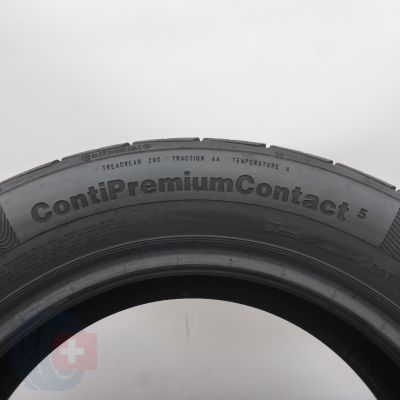 3. 205 55 16 1x CONTINENTAL 91V ContiPremiumContact 5 Sommerreifen 2013 7mm