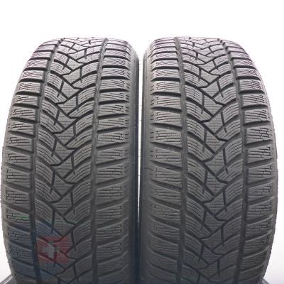 4. 215 55 17 4x DUNLOP 215/55 R17 98V Winter Sport 5 Winterreifen  2022 8-8,5mm